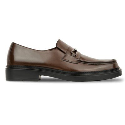 Oliver: Mocassin Homme - Cuir Marron - Bleather Maroc