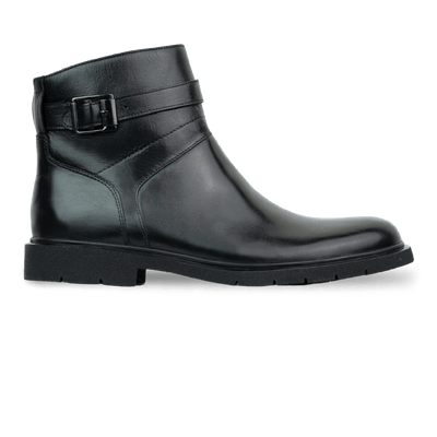 Storm: Boots Homme - Cuir Noir - Bleather Maroc